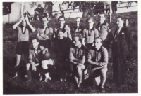 Die Fußballmannschaft des FCT in der Zeit um 1948-1953
